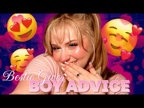 ASMR Roleplay | bestie gives boy advice