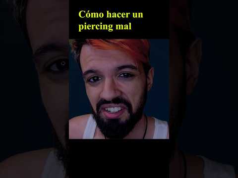 Tatuador te hace unos piercings #asmr #asmrroleplay