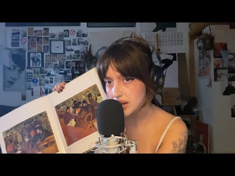 ASMR addormentati mentre ti spiego storia dell'arte🎨🎧 whispering ita