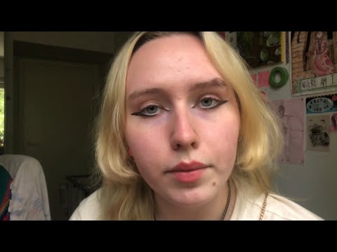 *+:｡ lofi asmr! doing ur makeup with lipstick only!