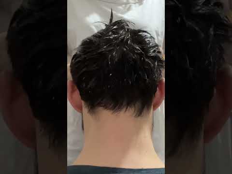 Hair Spa and Massage ASMR💆🏻‍♂️ #asmr #relax #sleepsounds #massage #hair #hairasmr
