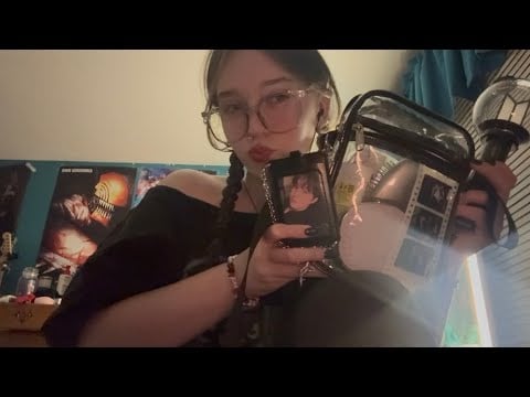 ASMR what’s in my BTS concert bag 💜 (lots of tapping)