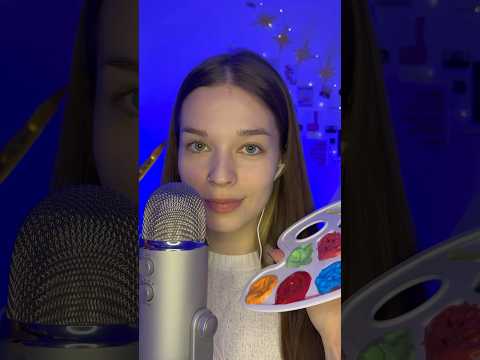 Я порисую на тебе и…съем краску #asmr #ediblepaints