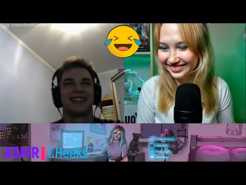 АСМР ЧАТРУЛЕТКА РЕАКЦИЯ ЛЮДЕЙ  НА СУМАСШЕДШУЮ  | ASMR