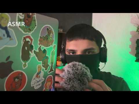 ASMR Pegando Stickers de Scooby-Doo en mi Laptop 😴