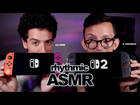 RHYTHMIC ASMR: NINTENDO SWITCH VS SWITCH 2 | ft. @LinkuTapzZz