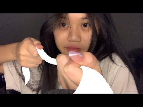 ASMR plucking away your negative energy