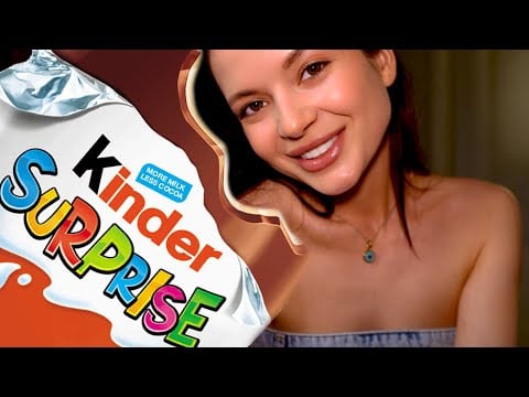 Киндеры, которые мы открывали в 90-х 💔 Ностальгия АСМР