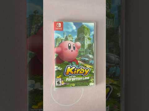 ASMR Tapping On Kirby And The Forgotten Land #ASMR #Shorts