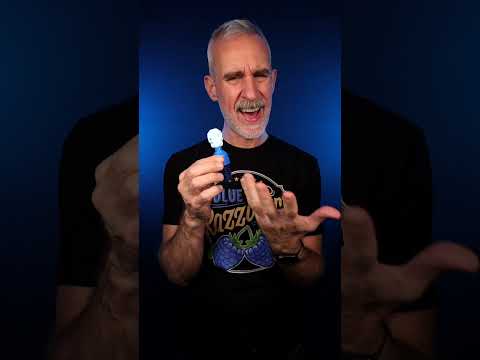 Weird Blue Raspberry candy ASMR: Trolls Wax #asmrcandy #candyasmr