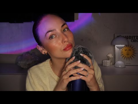 ASMR Repeating ‘Scratch’ + Visual Triggers (Mouth Sounds, Hand Sounds, Fluffy Mic)