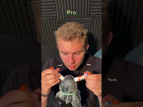 Noob vs pro ASMR