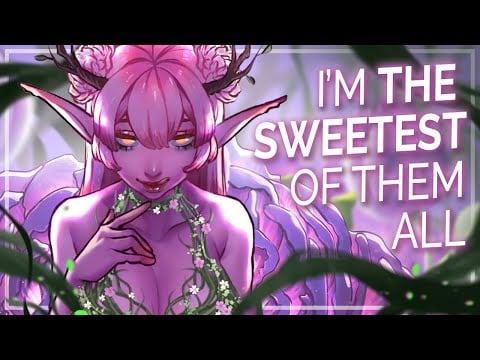 Alraune Helps You Relax🌿💋  [Hypnotic Whispers] [Coiling Vines] II ASMR RP 💤 Sleep Aid