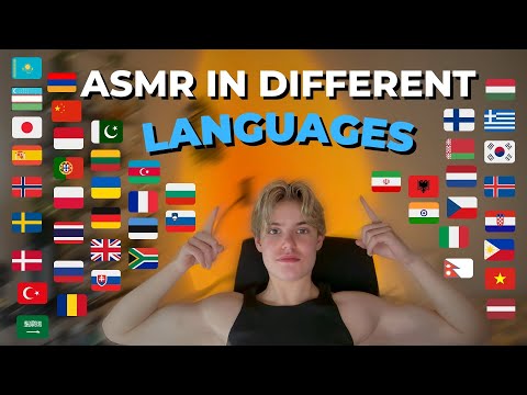 ASMR │ Saying "Sleep" in Different LANGUAGES - Relaxing, For Sleep😴