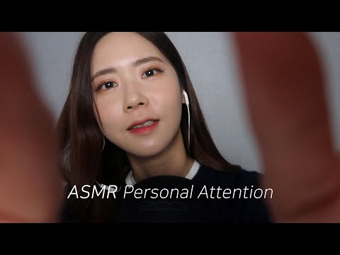 ASMR(SUB)잠들때까지 얼굴 만져줄게요 | Personal Attention, Getting you to Sleep