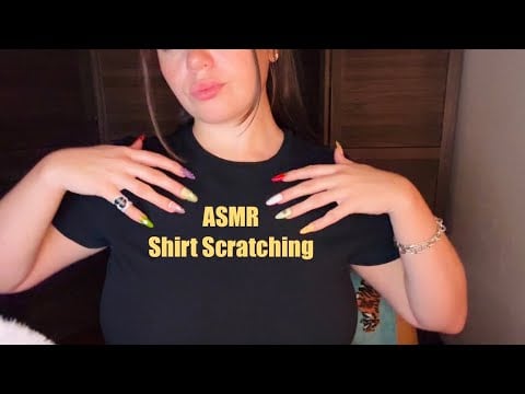 ASMR | Relaxing Shirt Scratching & Fabric Sounds 