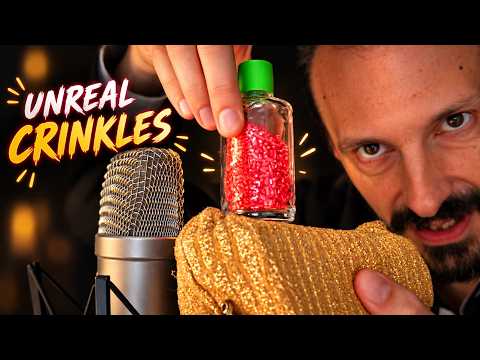 ASMR for Advanced Tingle Seekers 🧠 | UNREAL Crinkling (AGS)