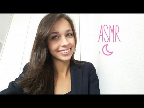 ASMR Português: Recepcionista/Receptionist - FALA SUAVE, TECLADO, SOFT SPOKEN(Binaural)