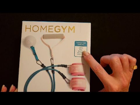 ASMR | Up-Close Exercise-Themed Shopping Haul Show & Tell (Whisper)