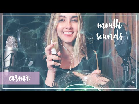 ASMR en español - M0UTH SOUNDS + sonidos de AGUA para DORMIR!