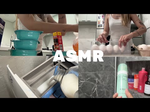 ASMR VLOG (com audio original) - COMPRAS + ORGANIZAÇÃO DA CASA 
