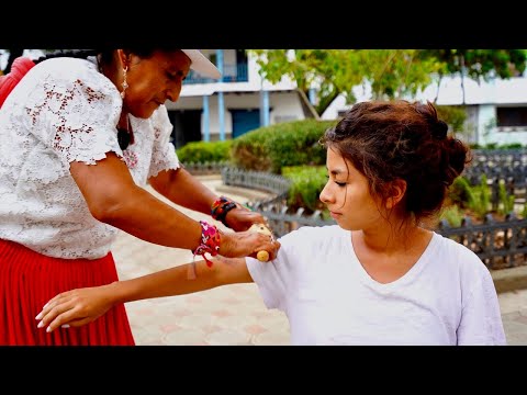 ASMR Massage with soft sound & Energy Cleansing (limpia) by Doña Rosa