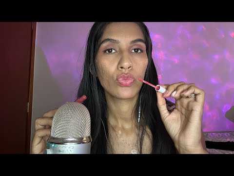 ASMR MAQUIA E FALA : Aurora vai ser filha única ? Asmr sons de maquiagem 💄