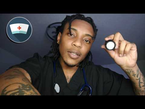 ASMR Nurse Takes Care of You At Home | Health Exam for Sleep 💤