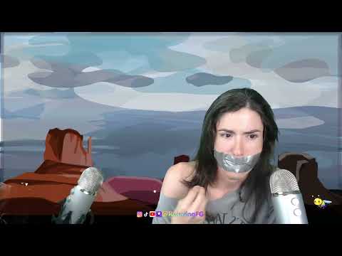 ASMR - Taped Muffles and Knuckle Crack