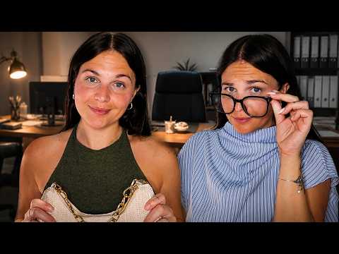 ASMR Double POV : La Secrétaire Médicale PESTE vs La Jeune Patiente 😭