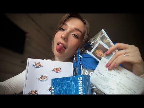 ASMR💜Болталка + распаковка BTS подарочка 