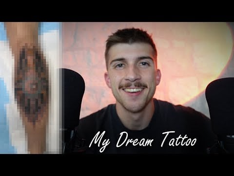 ASMR Tattoo Vlog – I Finally Got My Dream Tattoo!🖋️💤