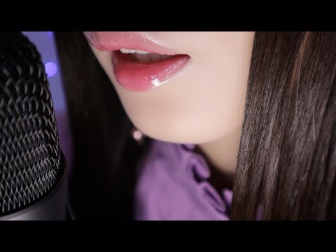 ASMR Soft & Sensitive Whispers (closeup whispering)