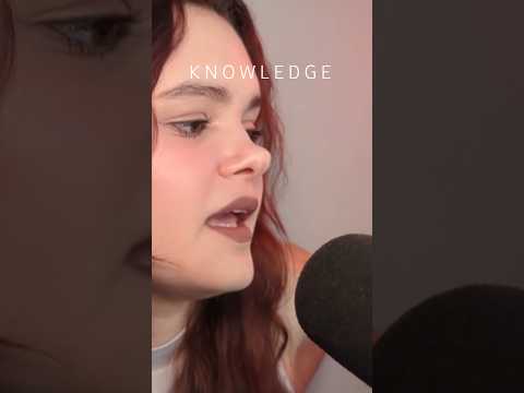 ASMR Trigger Words - Knowledge #asmr