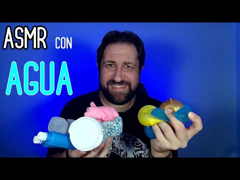 ASMR  | MIS TRIGGERS DE AGUA PARA DORMIR