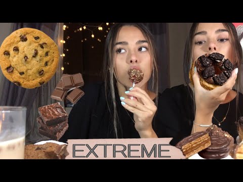 ASMR EATING CHOCOLATE  (CRUNCHY) 🍫🍩🍪