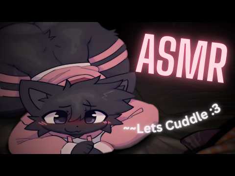 [Furry ASMR] Femboy Sneaks Inside And Cuddles You.