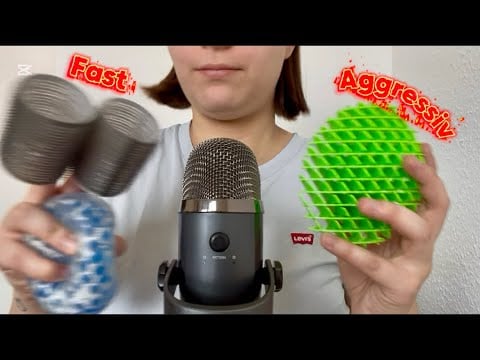 FAST & AGGRESSIVE ASMR 🔥But Relaxed for GOOD sleep