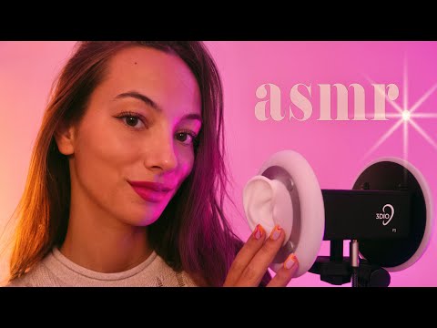 ASMR 😌 BRAIN MELTING 3DiO Triggers (Brushing, Massage, Tapping, Closeup Whispers, etc.) 4K