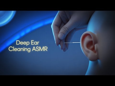 Intense ASMR Triggers: Deep Ear Scraping, Goose Feather Brushing&Hair Wash Sounds / 3Hr (No Talking)