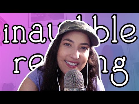 ASMR | Inaudible Whisper Reading (30 Minutes)