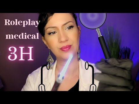 💤 Asmr roleplay docteur - 3h pour s’endormir !