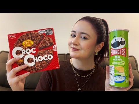 ASMR: PROVANDO DOCES ASIÁTICOS