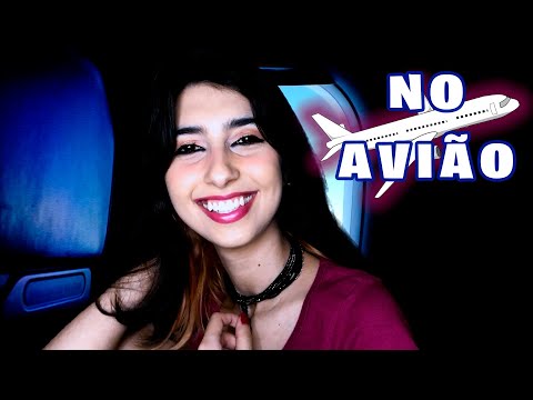 ASMR Roleplay Passageira no avião ✈️ | Português