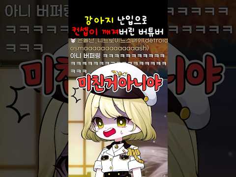 강아지 난입으로 찐목나온 버튜버 #asmr #tingles #whispering #vtuber