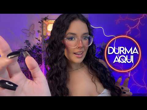 esse ASMR vai te deixar MOLE DE SONO 😵‍💫 | mouth sounds, tesoura invisível, pincel...