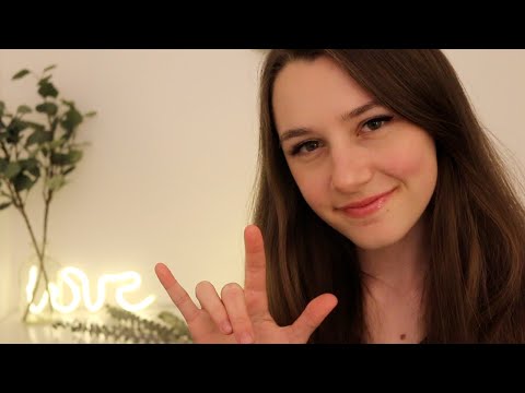 ASMR - Teaching You Sign Language (ASL) 🤟Verbs, Hobbies, and Sports