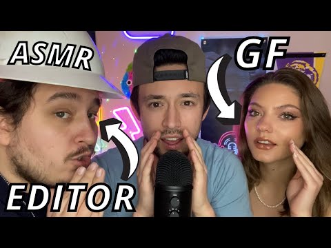 ASMR with GF and Editor | Corey ASMR | Fast, Slow, Random ASMR