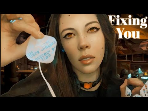 ASMR - Fixing Your Brain (Futuristic Cyberpunk Roleplay For Sleep)