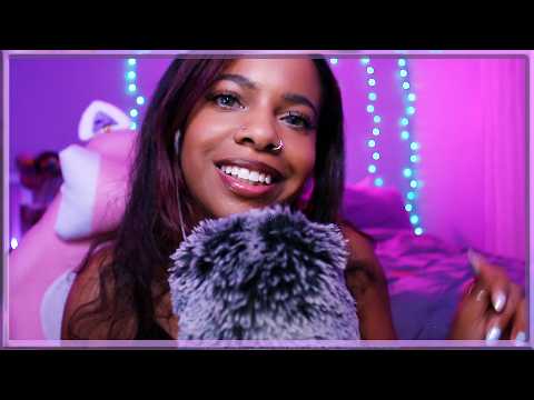 ASMR ✨ 1 Hour CLICKY MOUTH SOUNDS 😌 Fast & Aggressive 🫠 Hand Movements + Fluffy Mic Scratching